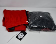 One men's as new Adidas Mufc Dna Hoodie size M (FS2951). One men's as new Nike Swoosh Sportswear