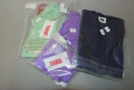 An as new Solid & striped Eva Violet Rib bikini (M), an as new Solids & Striped The Olympia green