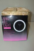 Ten boxed as new Ring Fill Lights.