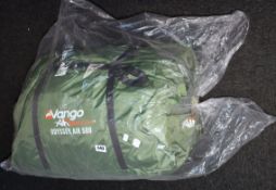 An as new Vango Odyssey Air 500 in green (Shipping is not available on this Lot, COLLECTION ONLY).