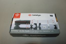 A boxed as new Satisfye Switch Grip Lite slim bundle for the Switch Lite.