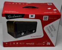 One boxed Goodmans Heritage II Connect digital radio.