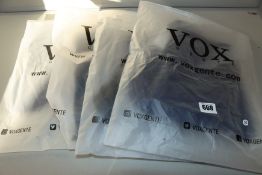 One as new Vox Gente Embossed Hood size S. One as new Vox Gente Ornate Hood size S. One as new Vox