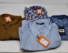 One men's as new Ben Sherman Short Sleeve Floral Print shirt size 2XL. One men's as new Ben