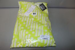 One as new Rhode Emma Dress Chartreuse Batik size L.