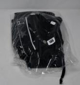 One as new Philipp Plein zip up jumper with rhinestone stripe on the sleeves size M. One as new