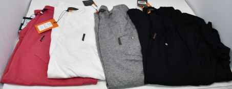 Two men's as new Ben Sherman black t-shirt size XL. One men's as new Ben Sherman grey t-shirt size