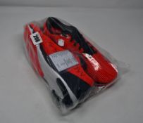One as new Mizuno Wave Shadow red trainers size UK 8.
