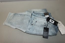 One as new G Raw Revend Skinny jeans size 31/32 (Colour: sun faded quartz).