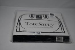 One as new Tote Savvy Original with 11 pocket organizer insert (Colour: almond).