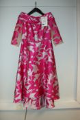 One as new Irresistible Irresistible Pink/Fuchsia dipped hem dress size 14 (IR4053).