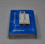 A boxed as new Intraceuticals 3 step layering set rejuvenate to include daily serum, hydrating