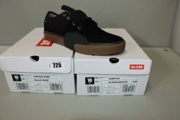 One as new Globe Surplus size US 10 (GBSURP-20515). One as new Globe Mahalo Plus size US 10 (