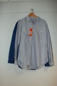 One as new Closed Nigel Cabourn Oxford shirt size M. Colour: limoges (C84012). One as new Closed