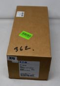 One boxed as new Eaton KD3400 series C industrial circuit breaker (400 AMPS, 600 VAC, 3 pole, KD