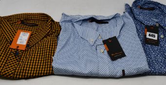 One men's as new Ben Sherman Short Sleeve Floral Print shirt size 2XL. One men's as new Ben