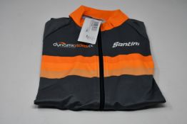One as new Santini Cycling jersey mid weight size XXL (9C216075MID).