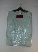 One as new Comptoir Des Cotonniers blue haze linen blouse size 3 (LORDAT_4217).