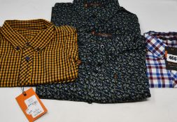 One men's as new Ben Sherman Short Sleeve Gingham shirt size S. One men's as new Ben Sherman Short