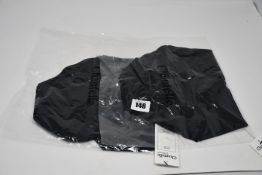 Two as new Chantelle Softstretch black hipster underwear (one size. pack of 3).