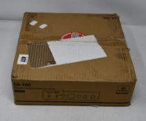 One boxed Monacor SA-100 stereo amplifier.