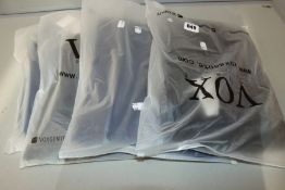 One as new Vox Gente Embossed Hood size XL. One as new Vox Gente Ornate Hood size XL. One as new Vox