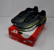 One as new Nike Air Max Plus III size UK 9 (smoke grey/black-dk smoke grey. CD7005002).