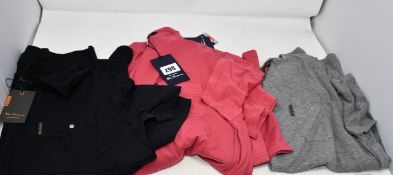 One men's as new Ben Sherman black t-shirt size M. One men's as new Ben Sherman grey t-shirt size M.