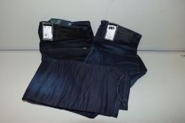One as new G Raw slim women jeans (Colour: dark aged. Size 33/36. Model: 3301). One as new G Raw