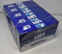 Five boxed as new UFI Air Filters 3053200 (Audi, Seat, Skoda, Volkswagen).
