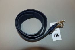 One as new Closed Nigel Cabourn belt. Colour: limoges. Size: 85 (C90229).