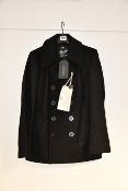 One as new Gloverall Admirality Black Peacoat size XS (MC3218EM-CPC).