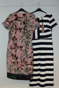 One as new Phase Eight Maryanne Stripe Ponte Dress size 10. One as new Phase Eight Joan Printed