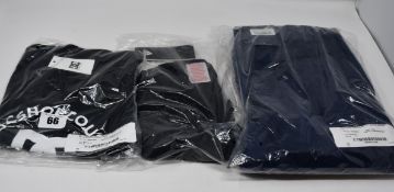 One as new Hackett London Boy's Flock Track size 15/16 yrs. One as new Adidas young tee size 13/14