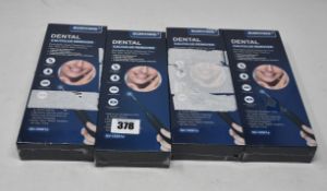 Four boxed as new Sunving Dental Calculus Removers (SV-10501a).