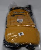 One as new K9 Plus dog yellow backpack size M.