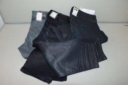 One as new G Raw slim jeans (Colour: dark aged. Size 34/32. Model: 3301). One as new G Raw Revend
