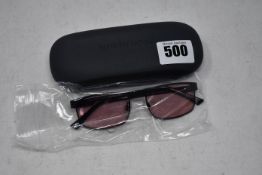 A pair of as new EnChroma Bancroft indoor colour-blind glasses (frame size: Medium 54-17-140).