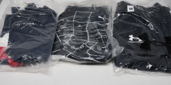 One women's as new Under Armour UA Rival Fleece Joggers size M. One as new Puma Evo Grid leggings