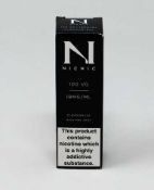 One hundred and twenty boxed as new 10ml bottles of Nic Nic Nicotine Shot (18mg/ml - 100% VG) (