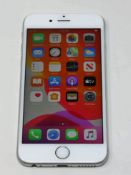 A pre-owned Apple iPhone 6s (Global/A1688) 32GB in Silver (iCloud activation lock clear) (