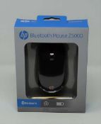 Two boxed as new HP Bluetooth Z500 Mice. Boxes sealed.