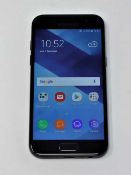 A pre-owned Samsung Galaxy A3 2017 (SM-A320FL) 16GB in Black (FRP clear. Checmend report ID: