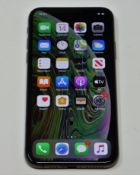 A pre-owned Apple iPhone Xs (US/Canada/Hong Kong/A1920) 256GB in Spare Grey (iCloud activation