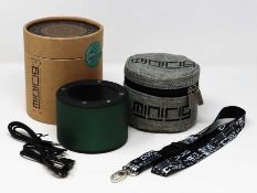 One boxed as new Minirig 3 portable speaker in Green (Box opened).