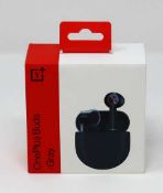 A pair of pre-owned OnePlus Buds True Wireless Bluetooth In-Ear Headphones with Charging Case in
