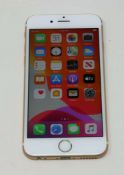 A pre-owned Apple iPhone 6s (Global/A1688) 32GB in Rose Gold (iCloud activation lock clear,