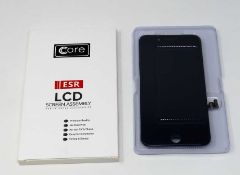 Ten boxed as new Core ESR LCD Screen Assembly for iPhone 7 Plus in Black (boxes opened).