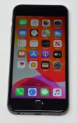 A pre-owned Apple iPhone 6s (Global/A1688) 32GB in Space Grey (iCloud activation lock clear,