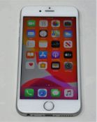 A pre-owned Apple iPhone 6s (Global/A1688) 32GB in Silver (iCloud activation lock clear) (
